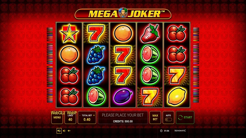 Mega Joker Slot Play